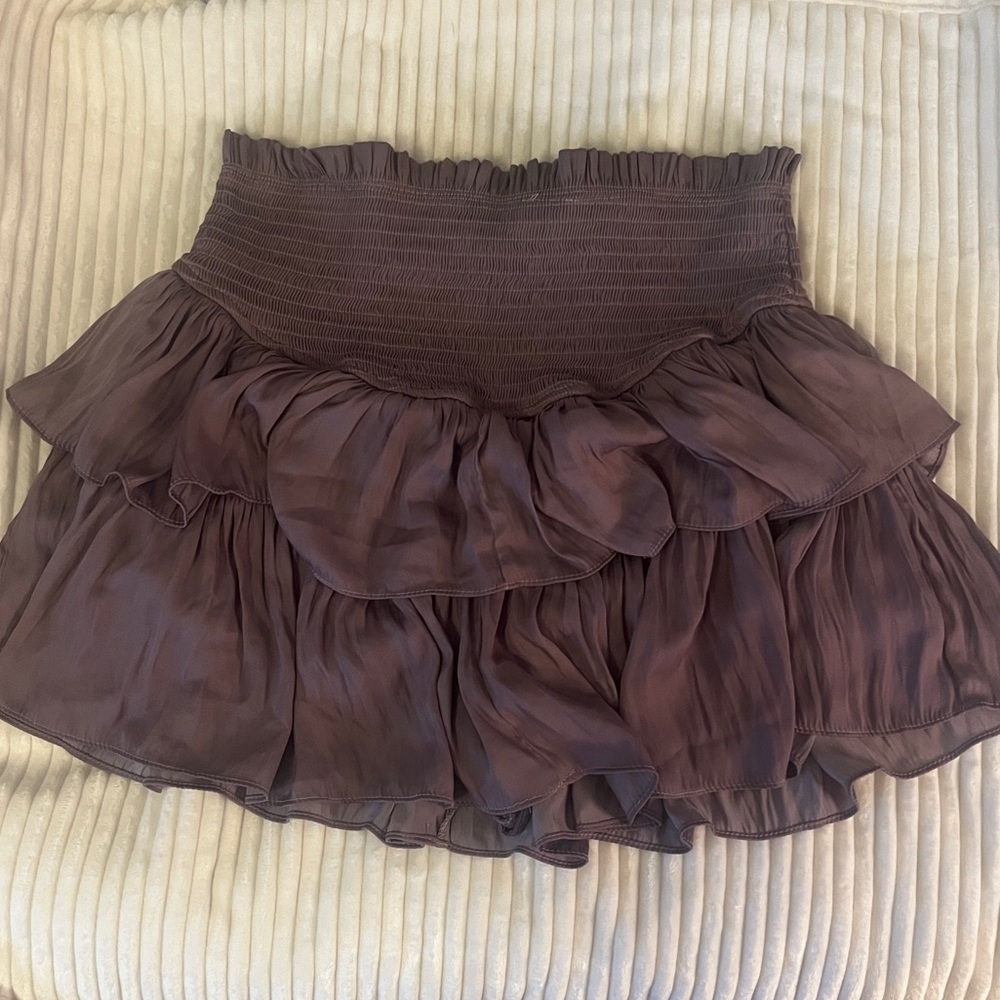 Purple Flowy Skirt